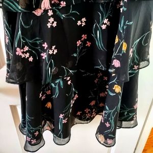 Multi-layered skirt, maxi